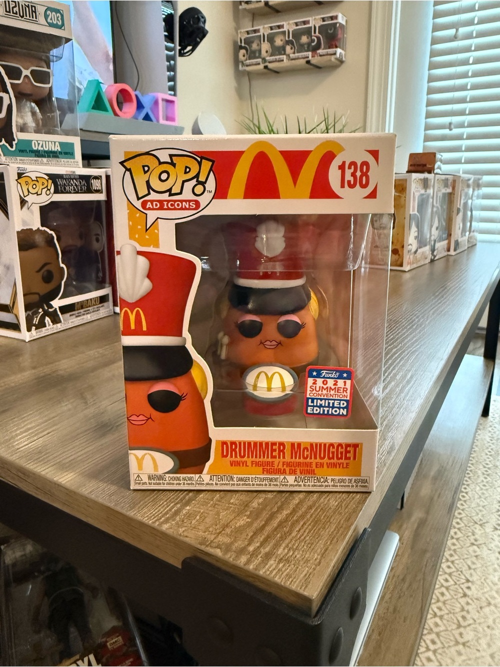 NIB Funko Pop - Drummer McNugget